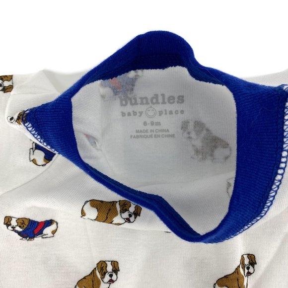 THE CHILDREN'S PLACE Bundles Baby Place Bulldog Bodysuit Pant 3 PC Set - Picture 13 of 16